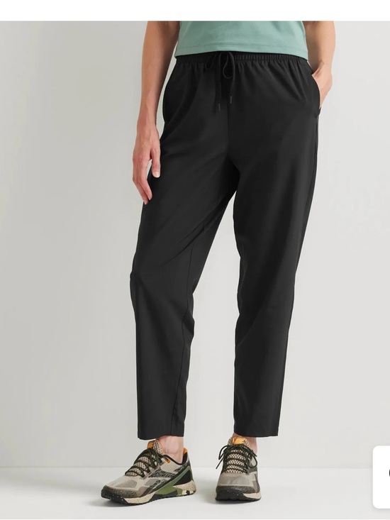 Eddie Bauer Pants - Eddie Bauer Black Stretch elastic waist Ankle Pants
